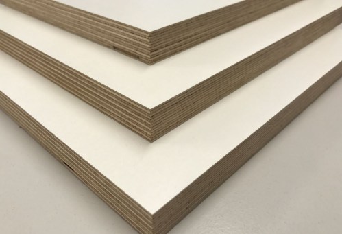 Melamine coated plywood
